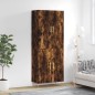 vidaXL Aparador alto madera contrachapada roble ahumado 69,5x34x180 cm vidaXL Aparador alto madera contrachapada roble ahumado 69,5x34x180 cm