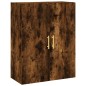vidaXL Aparador alto madera contrachapada roble ahumado 69,5x34x180 cm vidaXL Aparador alto madera contrachapada roble ahumado 69,5x34x180 cm