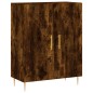 vidaXL Aparador alto madera contrachapada roble ahumado 69,5x34x180 cm vidaXL Aparador alto madera contrachapada roble ahumado 69,5x34x180 cm
