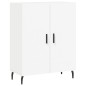 vidaXL Aparador alto madera contrachapada blanco 69,5x34x180 cm vidaXL Aparador alto madera contrachapada blanco 69,5x34x180 cm