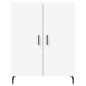vidaXL Aparador alto madera contrachapada blanco 69,5x34x180 cm vidaXL Aparador alto madera contrachapada blanco 69,5x34x180 cm