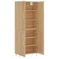 vidaXL Aparador alto madera contrachapada color roble 69,5x34x180 cm vidaXL Aparador alto madera contrachapada color roble 69,5x34x180 cm