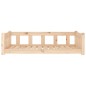 vidaXL Cama para perros madera maciza de pino 105,5x75,5x28 cm