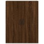 vidaXL Aparador alto madera contrachapada marrón roble 69,5x34x180 cm vidaXL Aparador alto madera contrachapada marrón roble 69,5x34x180 cm