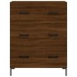 vidaXL Aparador alto madera contrachapada marrón roble 69,5x34x180 cm vidaXL Aparador alto madera contrachapada marrón roble 69,5x34x180 cm
