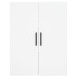 vidaXL Aparador alto madera contrachapada blanco 69,5x34x180 cm vidaXL Aparador alto madera contrachapada blanco 69,5x34x180 cm