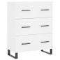 vidaXL Aparador alto madera contrachapada blanco 69,5x34x180 cm vidaXL Aparador alto madera contrachapada blanco 69,5x34x180 cm