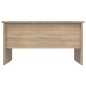 vidaXL Mesa de centro madera contrachapada roble Sonoma 80x50,5x42,5cm vidaXL Mesa de centro madera contrachapada roble Sonoma 80x50,5x42,5cm