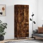 vidaXL Aparador alto madera contrachapada roble ahumado 69,5x34x180 cm vidaXL Aparador alto madera contrachapada roble ahumado 69,5x34x180 cm