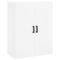 vidaXL Aparador alto madera contrachapada blanco 69,5x34x180 cm vidaXL Aparador alto madera contrachapada blanco 69,5x34x180 cm