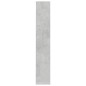vidaXL Estantería de CD 2 uds gris hormigón contrachapada 21x16x93,5cm vidaXL Estantería de CD 2 uds gris hormigón contrachapada 21x16x93,5cm
