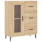 vidaXL Aparador alto madera contrachapada color roble 69,5x34x180 cm vidaXL Aparador alto madera contrachapada color roble 69,5x34x180 cm