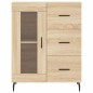 vidaXL Aparador alto madera contrachapada color roble 69,5x34x180 cm vidaXL Aparador alto madera contrachapada color roble 69,5x34x180 cm
