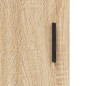 vidaXL Aparador alto madera contrachapada color roble 69,5x34x180 cm vidaXL Aparador alto madera contrachapada color roble 69,5x34x180 cm
