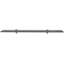 vidaXL Estante flotante de cristal 80x20 cm 8 mm