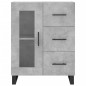vidaXL Aparador alto madera contrachapada gris hormigón 69,5x34x180 cm vidaXL Aparador alto madera contrachapada gris hormigón 69,5x34x180 cm