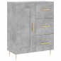vidaXL Aparador alto madera contrachapada gris hormigón 69,5x34x180 cm vidaXL Aparador alto madera contrachapada gris hormigón 69,5x34x180 cm