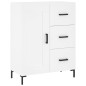 vidaXL Aparador alto madera contrachapada blanco 69,5x34x180 cm vidaXL Aparador alto madera contrachapada blanco 69,5x34x180 cm