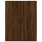 vidaXL Aparador alto madera contrachapada marrón roble 69,5x34x180 cm vidaXL Aparador alto madera contrachapada marrón roble 69,5x34x180 cm