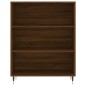 vidaXL Aparador alto madera contrachapada marrón roble 69,5x34x180 cm vidaXL Aparador alto madera contrachapada marrón roble 69,5x34x180 cm