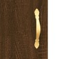 vidaXL Aparador alto madera contrachapada marrón roble 69,5x34x180 cm vidaXL Aparador alto madera contrachapada marrón roble 69,5x34x180 cm