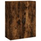 vidaXL Aparador alto madera contrachapada roble ahumado 69,5x34x180 cm vidaXL Aparador alto madera contrachapada roble ahumado 69,5x34x180 cm