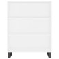 vidaXL Aparador alto madera contrachapada blanco 69,5x34x180 cm vidaXL Aparador alto madera contrachapada blanco 69,5x34x180 cm
