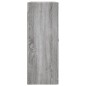 vidaXL Armarios de pared 2 uds madera de ingeniería gris Sonoma vidaXL Armarios de pared 2 uds madera de ingeniería gris Sonoma