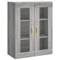 vidaXL Armarios de pared 2 uds madera de ingeniería gris Sonoma vidaXL Armarios de pared 2 uds madera de ingeniería gris Sonoma
