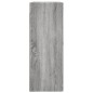 vidaXL Armarios de pared 2 uds madera de ingeniería gris Sonoma vidaXL Armarios de pared 2 uds madera de ingeniería gris Sonoma