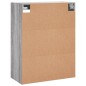 vidaXL Armarios de pared 2 uds madera de ingeniería gris Sonoma vidaXL Armarios de pared 2 uds madera de ingeniería gris Sonoma