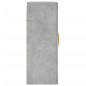 vidaXL Armarios de pared 2 uds madera de ingeniería gris hormigón vidaXL Armarios de pared 2 uds madera de ingeniería gris hormigón