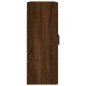 vidaXL Armarios de pared 2 uds madera de ingeniería marrón roble vidaXL Armarios de pared 2 uds madera de ingeniería marrón roble