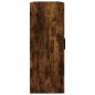 vidaXL Armarios de pared 2 uds madera de ingeniería roble ahumado vidaXL Armarios de pared 2 uds madera de ingeniería roble ahumado