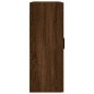 vidaXL Armarios de pared 2 uds madera de ingeniería marrón roble vidaXL Armarios de pared 2 uds madera de ingeniería marrón roble