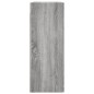 vidaXL Armarios de pared 2 uds madera de ingeniería gris Sonoma vidaXL Armarios de pared 2 uds madera de ingeniería gris Sonoma