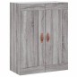 vidaXL Armarios de pared 2 uds madera de ingeniería gris Sonoma vidaXL Armarios de pared 2 uds madera de ingeniería gris Sonoma