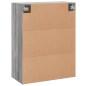vidaXL Armarios de pared 2 uds madera de ingeniería gris Sonoma vidaXL Armarios de pared 2 uds madera de ingeniería gris Sonoma