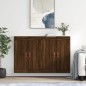 vidaXL Armarios de pared 2 uds madera de ingeniería marrón roble vidaXL Armarios de pared 2 uds madera de ingeniería marrón roble