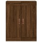 vidaXL Armarios de pared 2 uds madera de ingeniería marrón roble vidaXL Armarios de pared 2 uds madera de ingeniería marrón roble