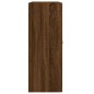 vidaXL Armarios de pared 2 uds madera de ingeniería marrón roble vidaXL Armarios de pared 2 uds madera de ingeniería marrón roble
