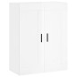 vidaXL Armarios de pared 2 uds madera de ingeniería blanco brillante vidaXL Armarios de pared 2 uds madera de ingeniería blanco brillante