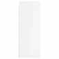 vidaXL Armarios de pared 2 uds madera de ingeniería blanco brillante vidaXL Armarios de pared 2 uds madera de ingeniería blanco brillante