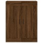 vidaXL Armarios de pared 2 uds madera de ingeniería marrón roble vidaXL Armarios de pared 2 uds madera de ingeniería marrón roble