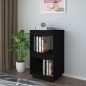 vidaXL Estantería de madera maciza de pino negro 40x35x71 cm vidaXL Estantería de madera maciza de pino negro 40x35x71 cm