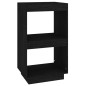 vidaXL Estantería de madera maciza de pino negro 40x35x71 cm vidaXL Estantería de madera maciza de pino negro 40x35x71 cm