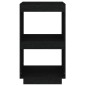vidaXL Estantería de madera maciza de pino negro 40x35x71 cm vidaXL Estantería de madera maciza de pino negro 40x35x71 cm