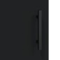 vidaXL Aparador alto madera contrachapada negro 69,5x34x180 cm vidaXL Aparador alto madera contrachapada negro 69,5x34x180 cm
