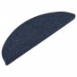 vidaXL Alfombrilla autoadhesiva escalera 15 uds azul 56x17x3 cm vidaXL Alfombrilla autoadhesiva escalera 15 uds azul 56x17x3 cm