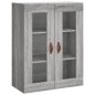 vidaXL Aparador alto madera contrachapada gris sonoma 69,5x34x180 cm vidaXL Aparador alto madera contrachapada gris sonoma 69,5x34x180 cm